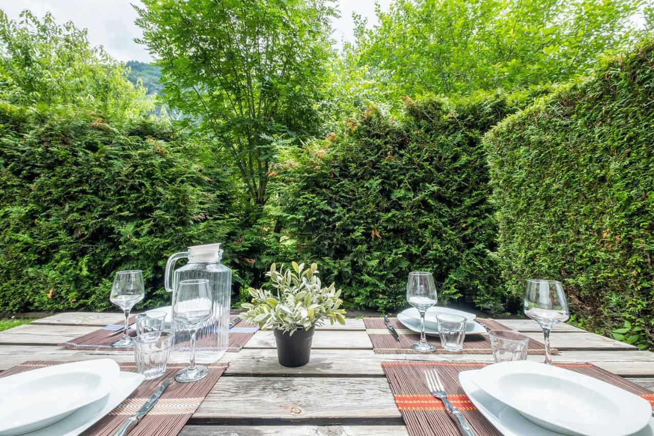 Sapi Happy Sunny Flat With A Garden Apartment Chamonix Luaran gambar