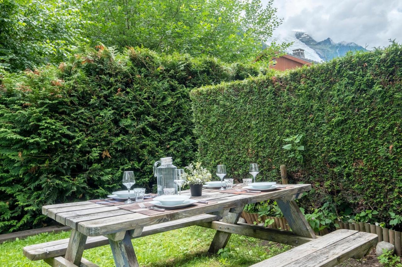 Sapi Happy Sunny Flat With A Garden Apartment Chamonix Luaran gambar