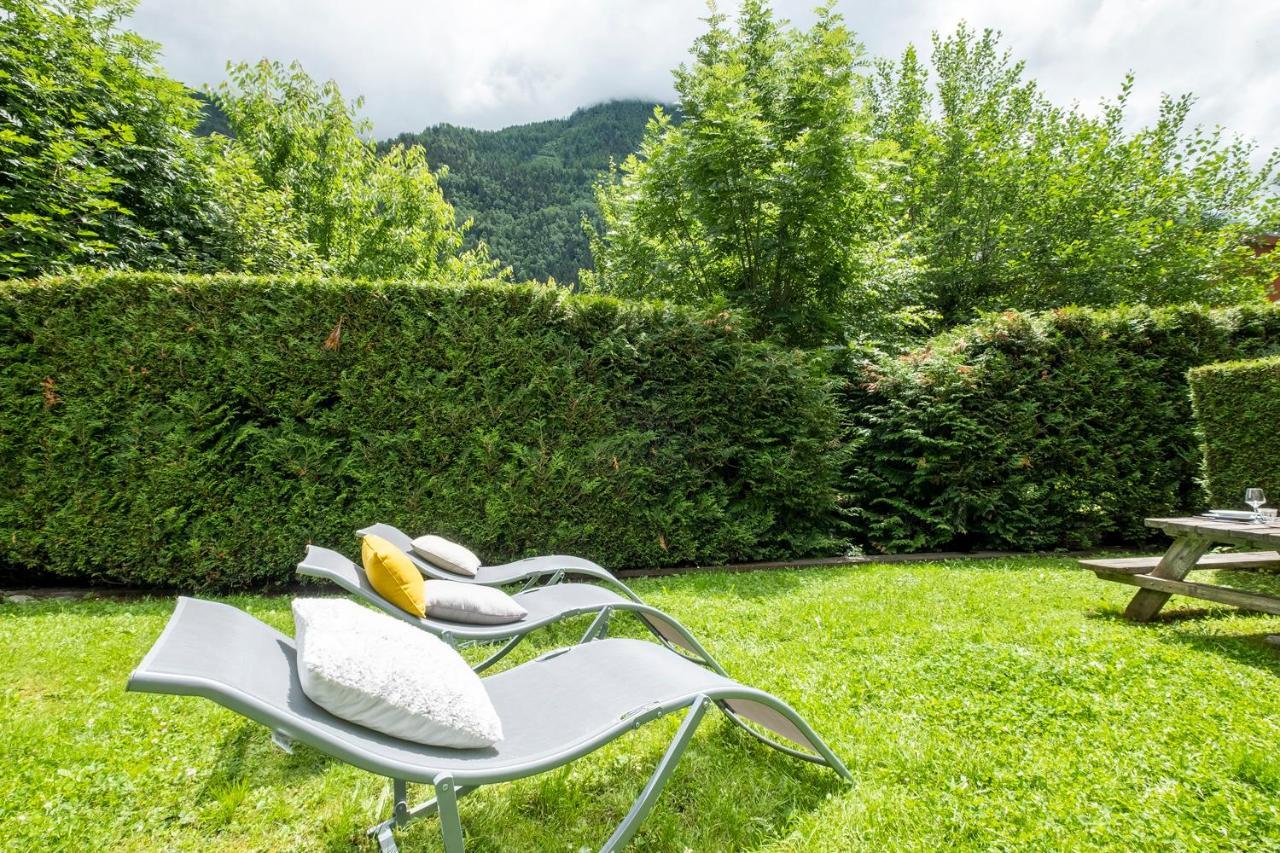Sapi Happy Sunny Flat With A Garden Apartment Chamonix Luaran gambar