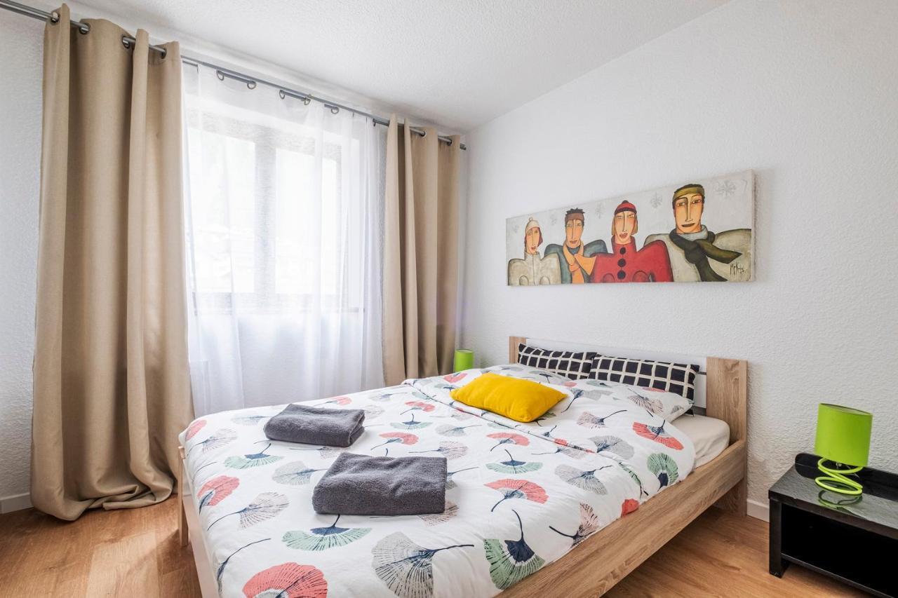 Sapi Happy Sunny Flat With A Garden Apartment Chamonix Luaran gambar